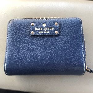 Kate spade navy wallet